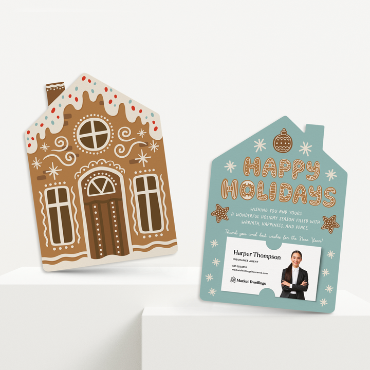 Set of Happy Holidays | Christmas Mailers | Envelopes Included | M89-M001