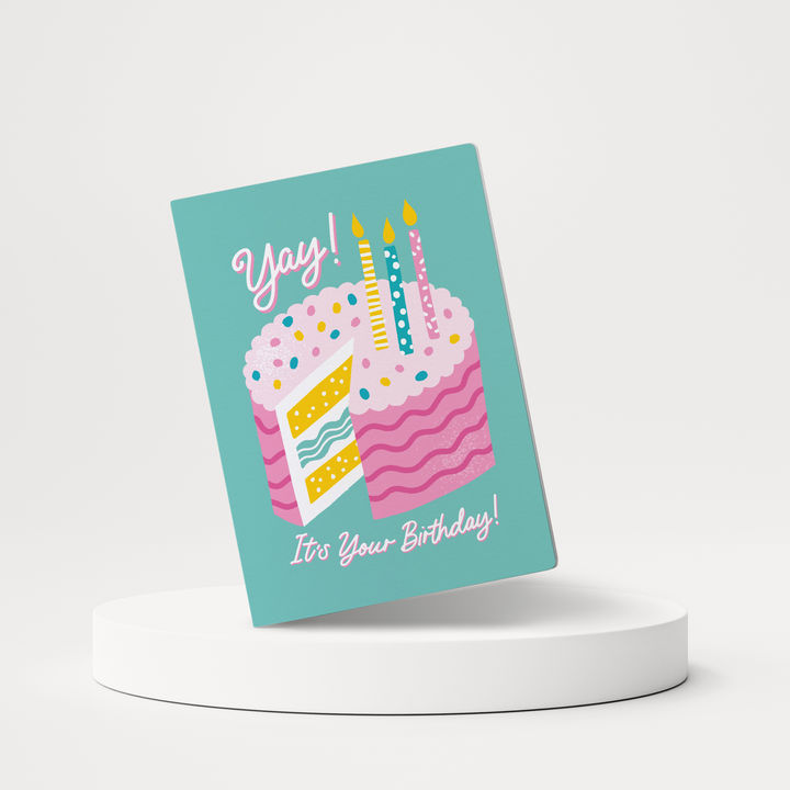 Set of Yay! It's Your Birthday! | Greeting Cards | Envelopes Included | 51-GC001