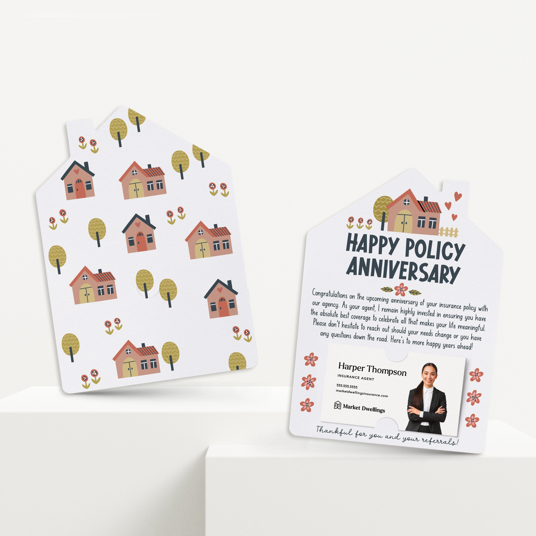 Set of Happy Home Anniversary Mailers | Envelopes Included | M35-M001i