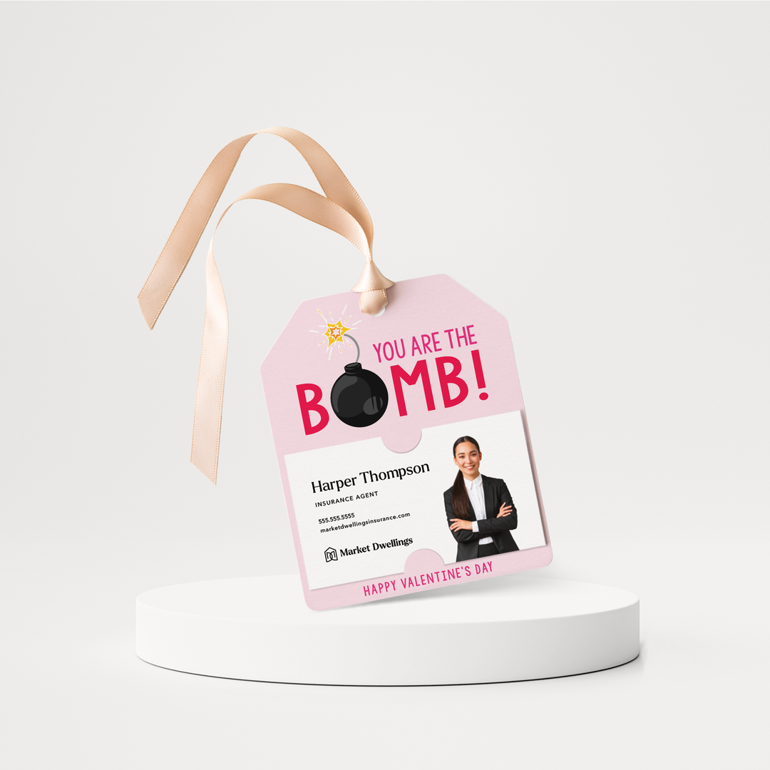 You are the Bomb Gift Tags | Happy Valentine's Day | V6-GT001