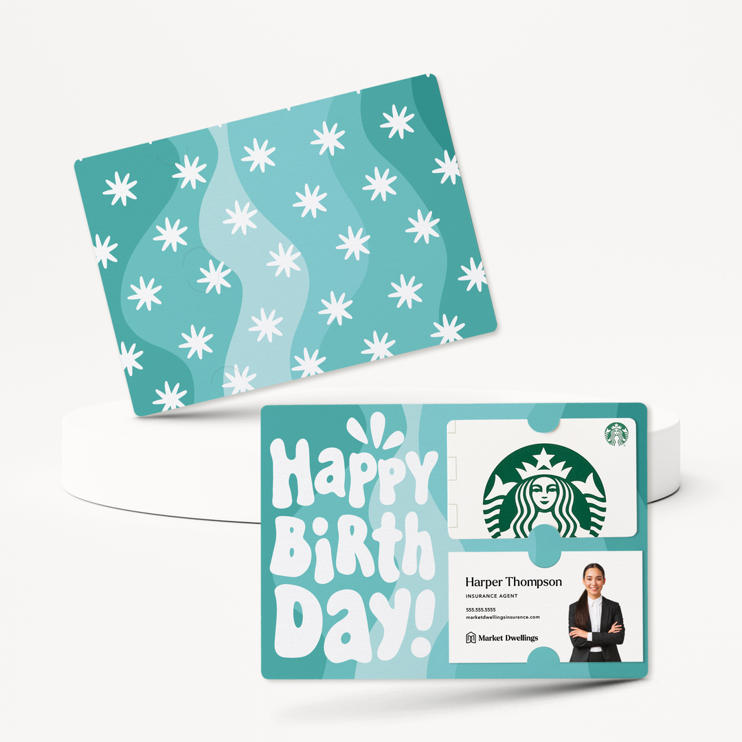 Set of Happy Birthday | Mailers | Envelopes Included | M176-M008
