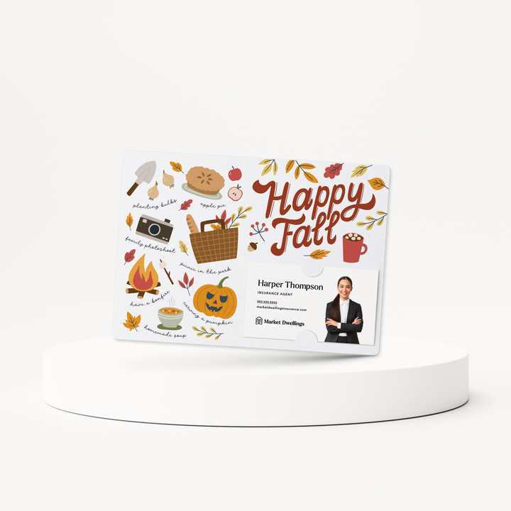 Ideas For Fall Activities Mailers | Envelopes Included | M102-M003